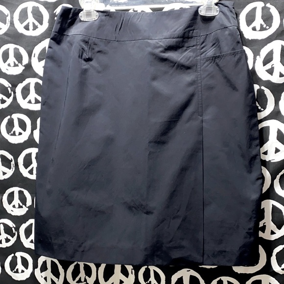 TRUSSARDI COLLECTION MADE IN ITALY SZ 44 BLACK FRONT SPLIT REAR VENT